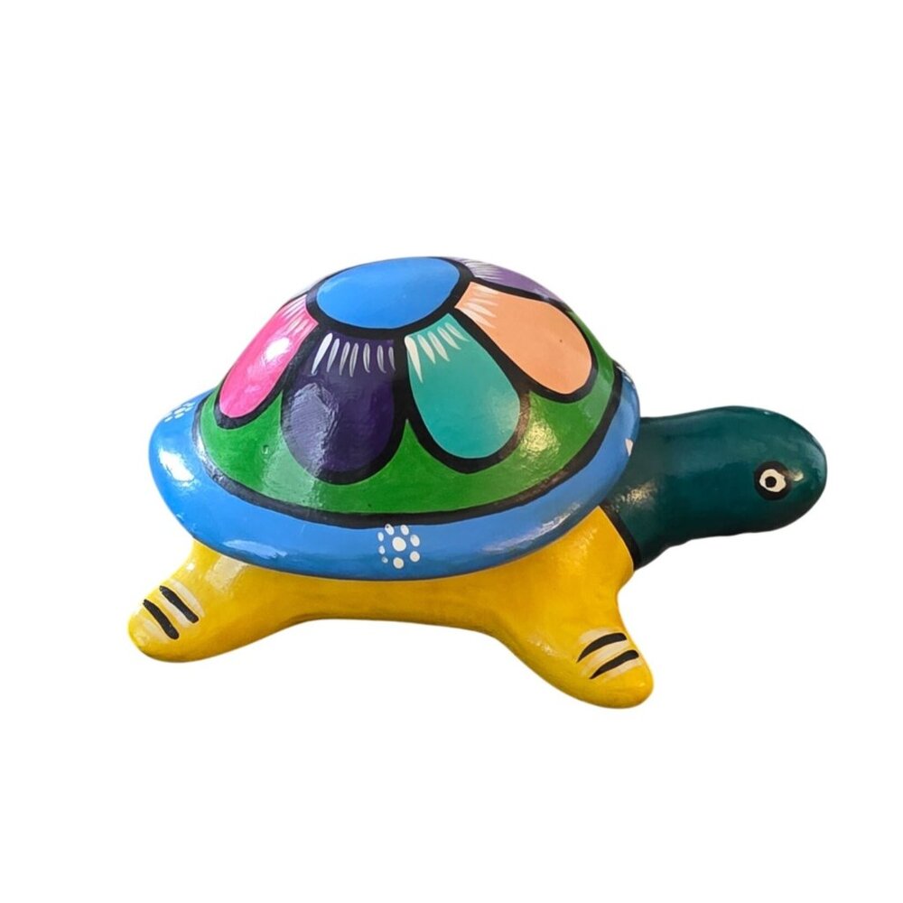 Handmade Painted Turtle Trinket Box